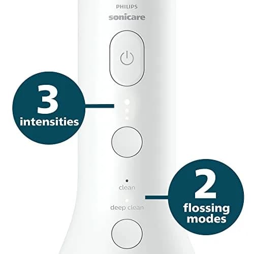 Philips Sonicare Cordless Power Flosser 3000 & ProtectiveClean 5300 Electric Toothbrush Set | 14-Day Battery Life & 3 Brushing Modes thumbnail 4
