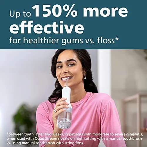 Philips Sonicare Cordless Power Flosser 3000 & ProtectiveClean 5300 Electric Toothbrush Set | 14-Day Battery Life & 3 Brushing Modes thumbnail 3