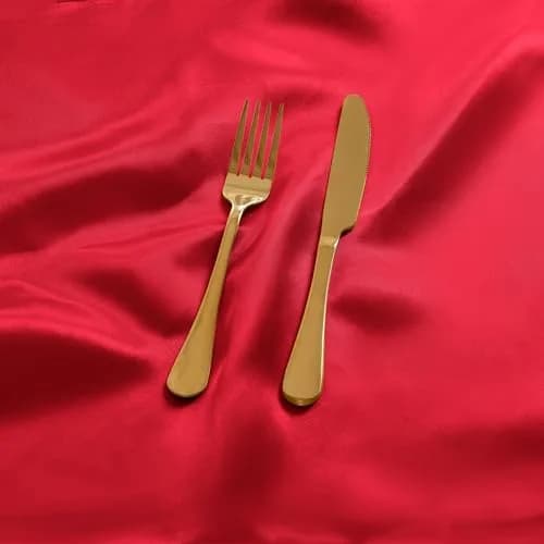 Eychei Satin Napkins, Red, 17" x 17" | Elegant, Durable Polyester for Home & Commercial Use thumbnail 5