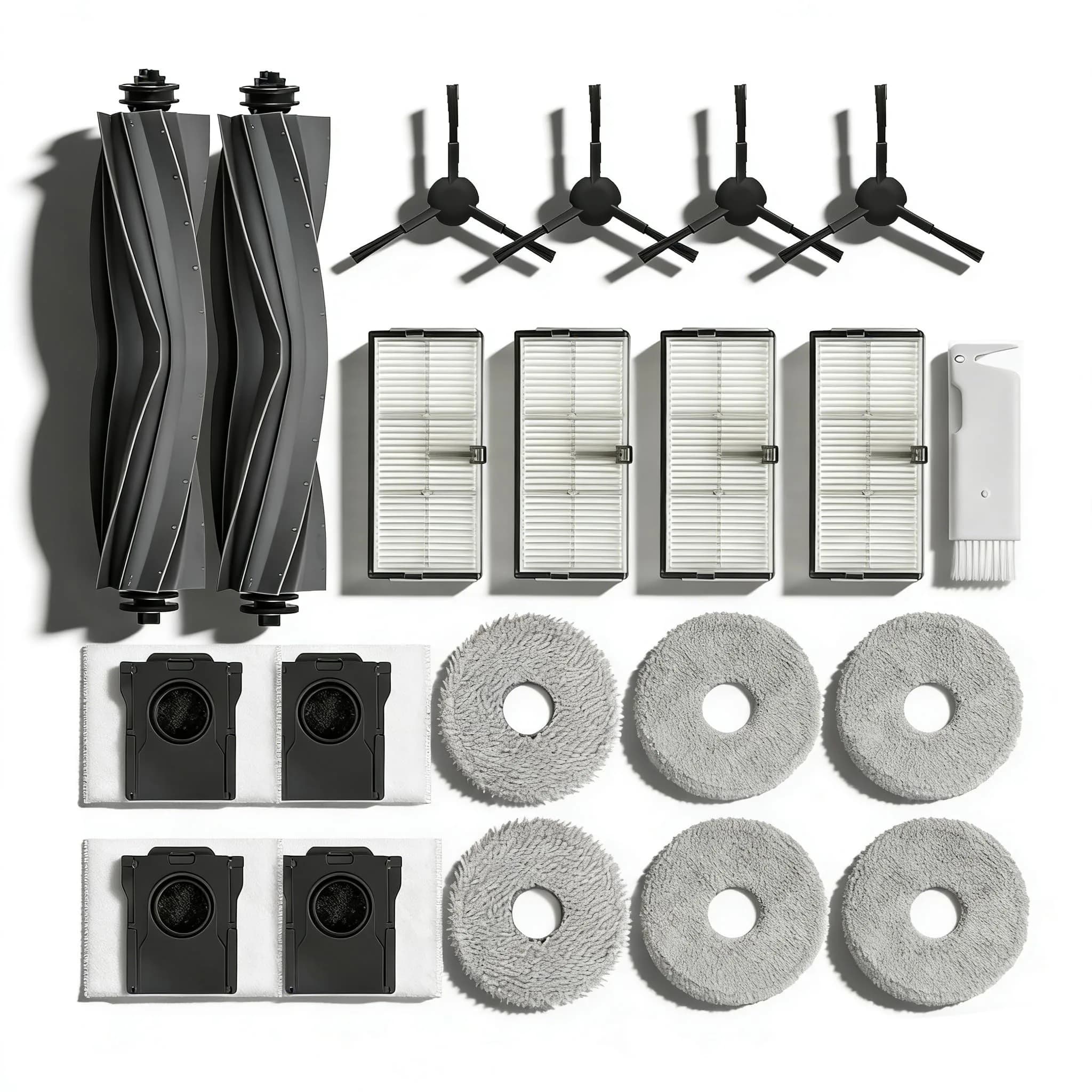 JoyBros Replacement Parts Kit for Dreame L10s Ultra Heat & X30 Ultra Robot Vacuums | 21-Piece Set - main product image