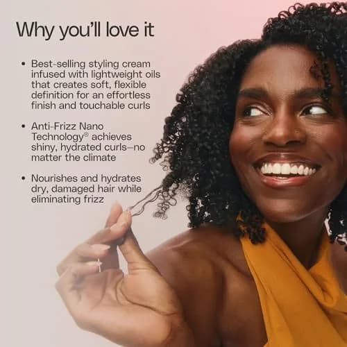 Ouidad Advanced Climate Control Featherlight Styling Cream, 16 Fl Oz | Soft Hold for Curly Hair with Nano Technology thumbnail 9