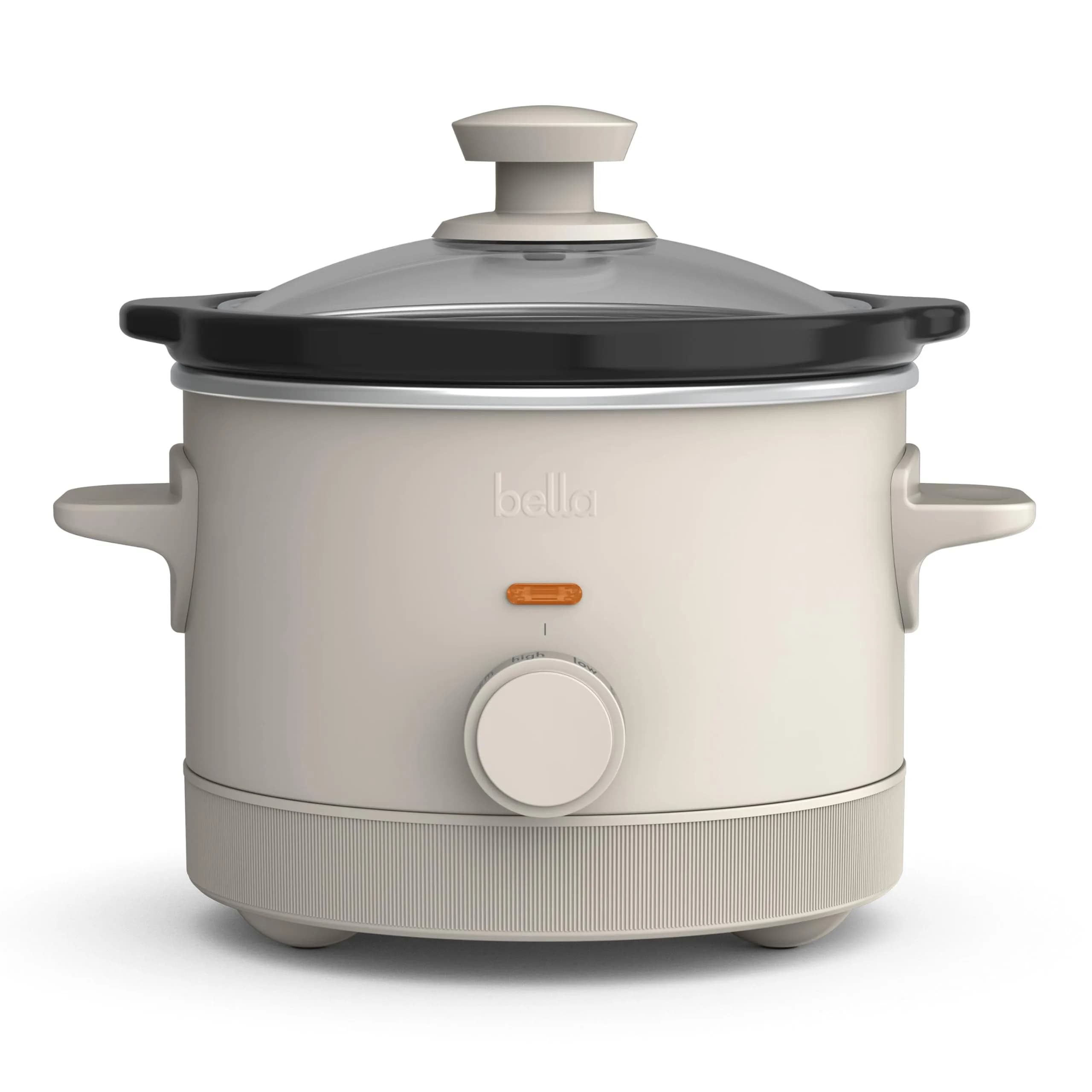 BELLA 1.5 Qt Slow Cooker with 3 Heat Manual Control | Ceramic Nonstick Coating & Dishwasher Safe - main product image