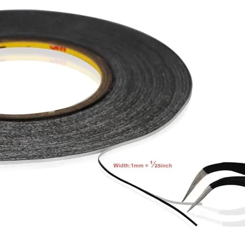 Kaisiking 1mm x 50M LCD Repair Tape Thin Double Sided Tape | Waterproof, Strong Adhesion, High Tensile thumbnail 2