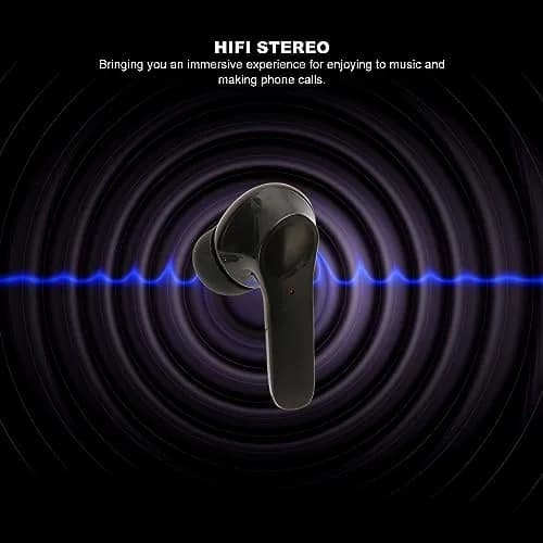 Yunir Translator Earbuds Bluetooth 74 Languages 70 Accents Real Time Simultaneous Translation with Charging Case | Black thumbnail 5