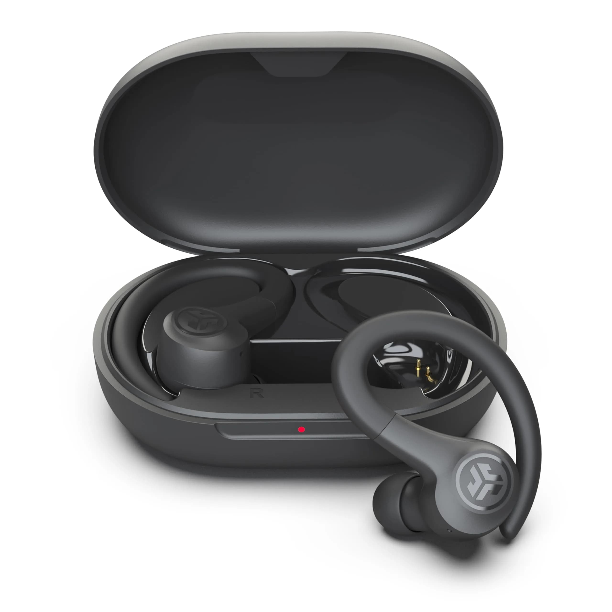 JLab Go Sport+ True Wireless Earbuds | 9+H Playtime, Sweat-Resistant, Bluetooth Sport Headphones