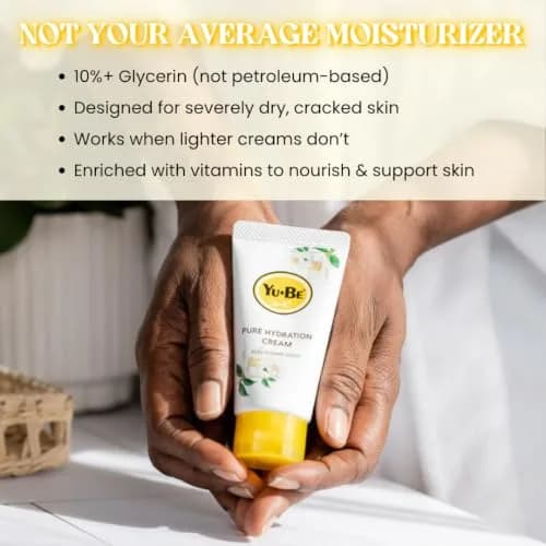 Yu-Be Yuzu Pure Hydration Cream 1.35 Fl Oz | Vegan Skin Care for Sensitive & Dry Skin thumbnail 2