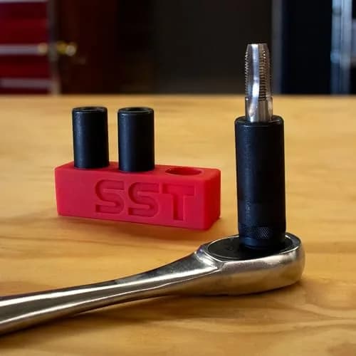 Stupid Simple Tools Tap Socket Wrench Adapter Set - 3-Piece Set - Fits Taps Up to 3/4" - 1/2" Drive thumbnail 5