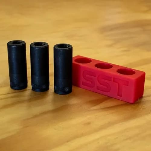 Stupid Simple Tools Tap Socket Wrench Adapter Set - 3-Piece Set - Fits Taps Up to 3/4" - 1/2" Drive thumbnail 6