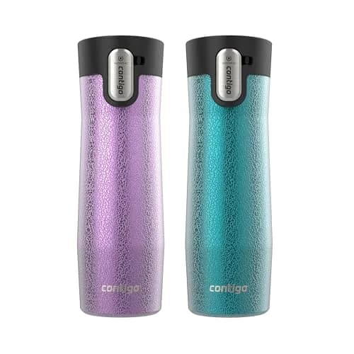 Contigo AUTOSEAL West Loop 20oz Vacuum-Insulated Stainless Steel Travel Mug, 2-Pack | Leakproof & Temperature Retention thumbnail 1