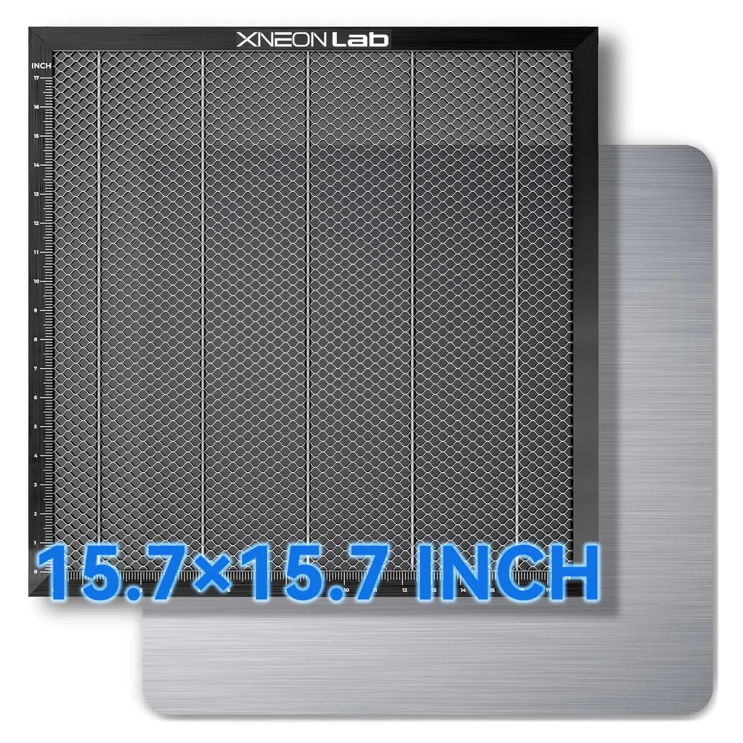 XNEONLab Honeycomb Laser Bed 400x400mm (15.75x15.75in) | Aluminum Panel for Laser Engravers - main product image