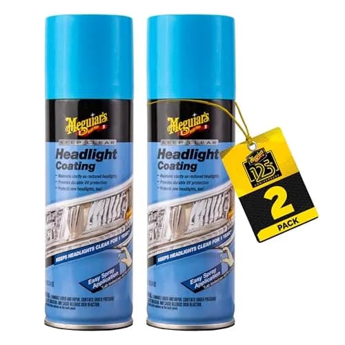 Meguiar's Keep Clear Headlight Coating Spray 24.8ml (8 Fl Oz) | Protects Restored Headlights thumbnail 1