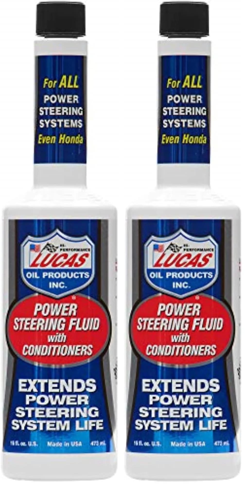 Lucas Oil Power Steering Fluid with Conditioners 946ml (32 Fl Oz) | Smooth Operation & Leak Prevention
