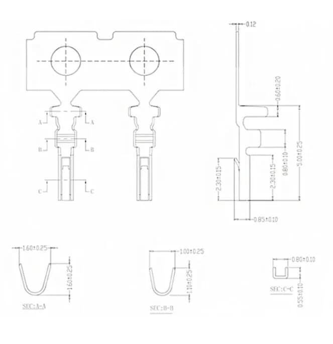 Teansic JST GH 1.25mm Connector Kit, 580 PCS | 2-10 Pin Housing & Terminals thumbnail 5