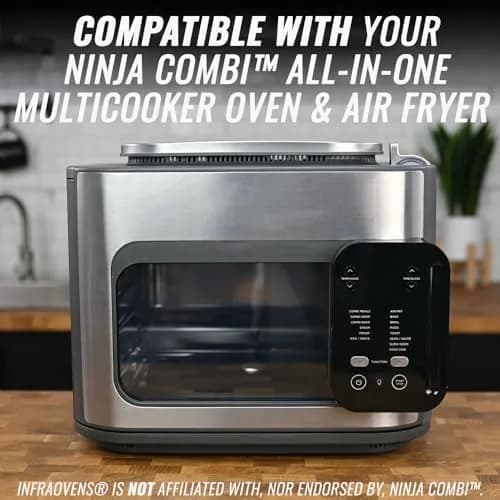 INFRAOVENS Reusable Liners for Ninja Combi All-in-One Multicooker Oven & Air Fryer 14-in-1 | Nonstick Accessories, Heat Resistant Mats, Dishwasher Safe thumbnail 4