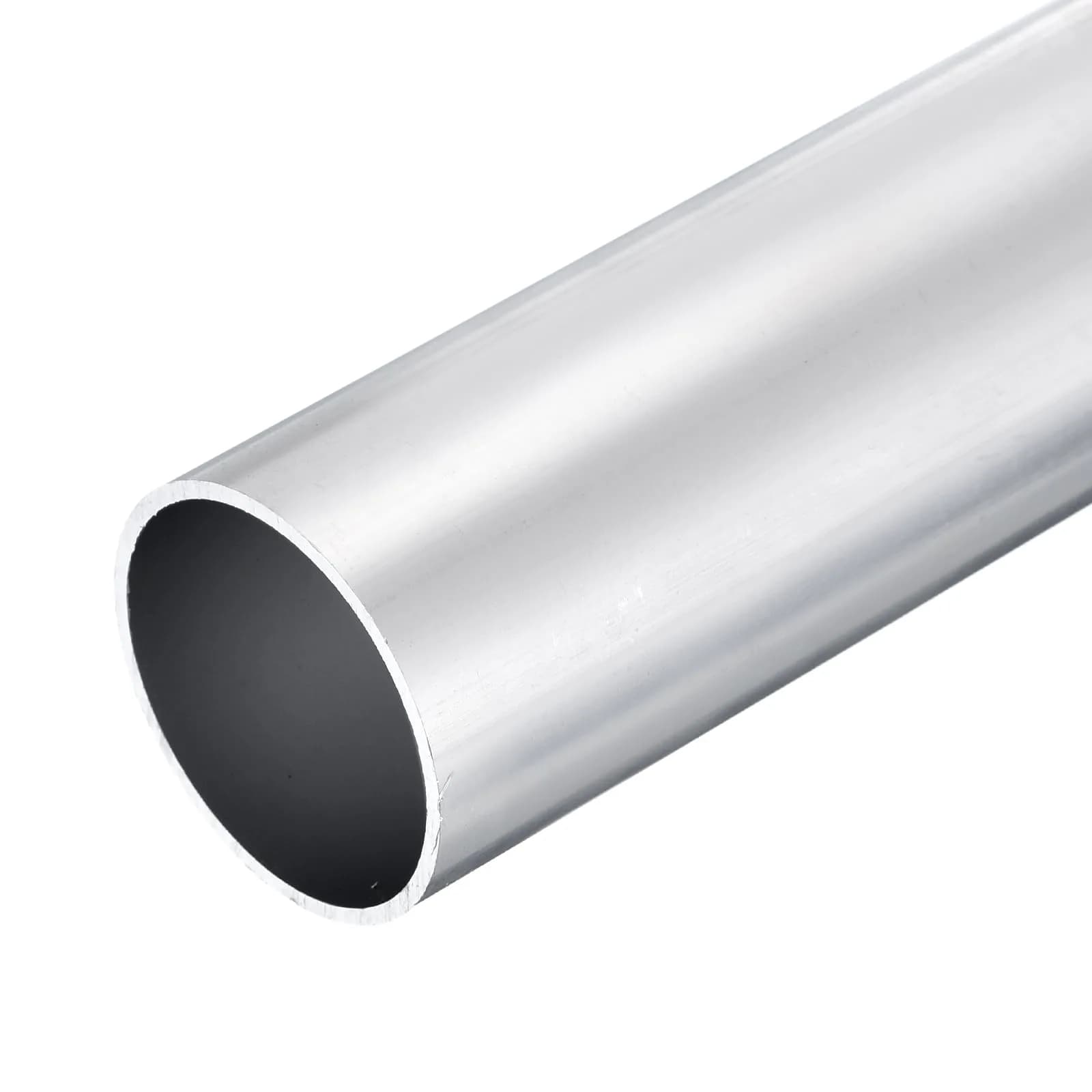 DMiotech 6061 Aluminum Round Tube 38mm OD x 35mm ID x 300mm Length | Industry Metal Tubing for Machinery Frame Construction DIY Projects — 38mm x 34mm x 300mm