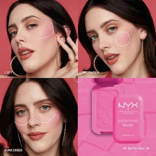 NYX PROFESSIONAL MAKEUP Buttermelt Powder Blush, U Know Butta Shade | 5g (0.17 oz) thumbnail 5