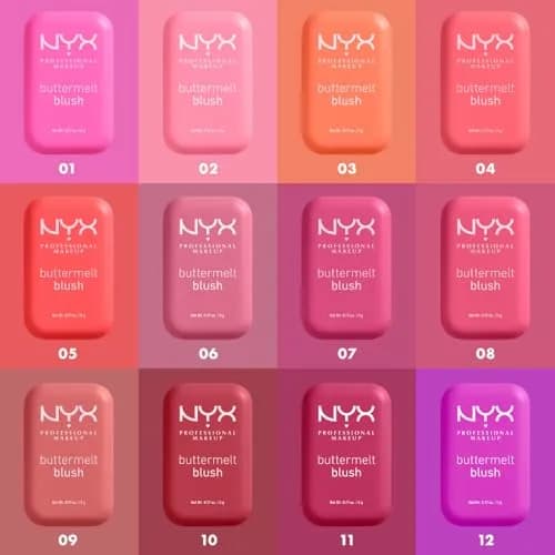 NYX PROFESSIONAL MAKEUP Buttermelt Powder Blush 0.17 oz (5g) | Vegan Formula with Mango, Almond & Shea Butters thumbnail 4