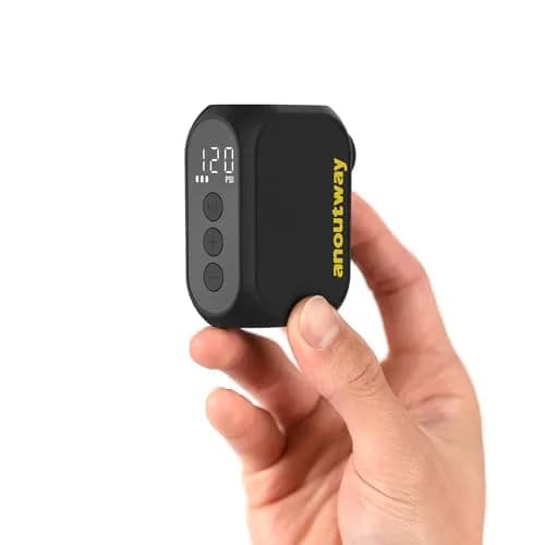 anoutway AT1 PRO Electric Bike Pump with Gauge 120PSI Portable | Real-Time Pressure Tracking thumbnail 1