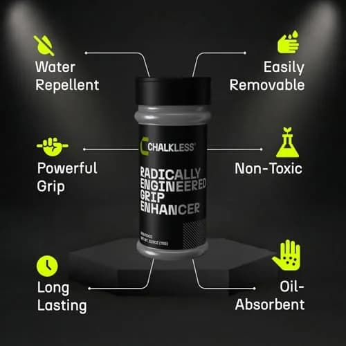 Chalkless Grip Enhancer 8g (0.28 oz) | Premium Liquid Chalk Alternative for Weightlifting, Yoga, Gaming thumbnail 3