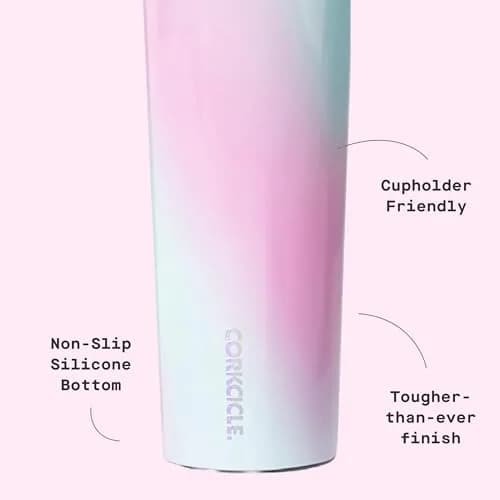 Corkcicle Insulated Canteen, Cold 25H, Hot 12H, 25 oz (739ml) | Triple-Insulated Stainless Steel Tumbler thumbnail 4