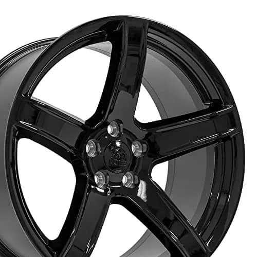 OE Wheels DG22 20x9.5 Gloss Black Wheels | 5x115 Bolt Pattern, 18ET Offset, 2640 Replica thumbnail 1