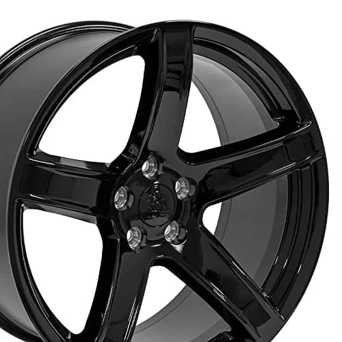 OE Wheels DG22 20x9.5 Gloss Black Wheels | 5x115 Bolt Pattern, 18ET Offset, 2640 Replica thumbnail 5