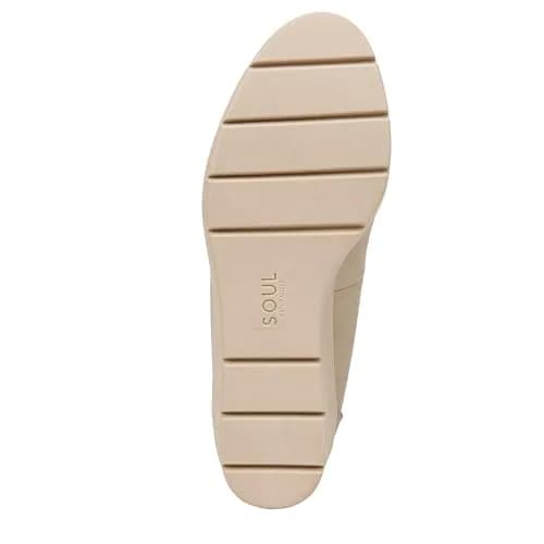 Naturalizer Soul Women's About Time Wedge Casual Shoe Warm Taupe Tan 6 Wide | ContourFIT Arch Support thumbnail 6