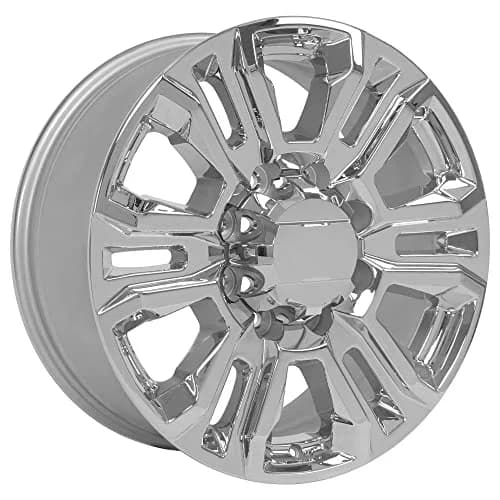 OE Wheels CV70B 20x8.5 Chrome Rims | 8x180 Bolt Pattern, 47ET Offset, 20-inch Alloy Wheels thumbnail 3