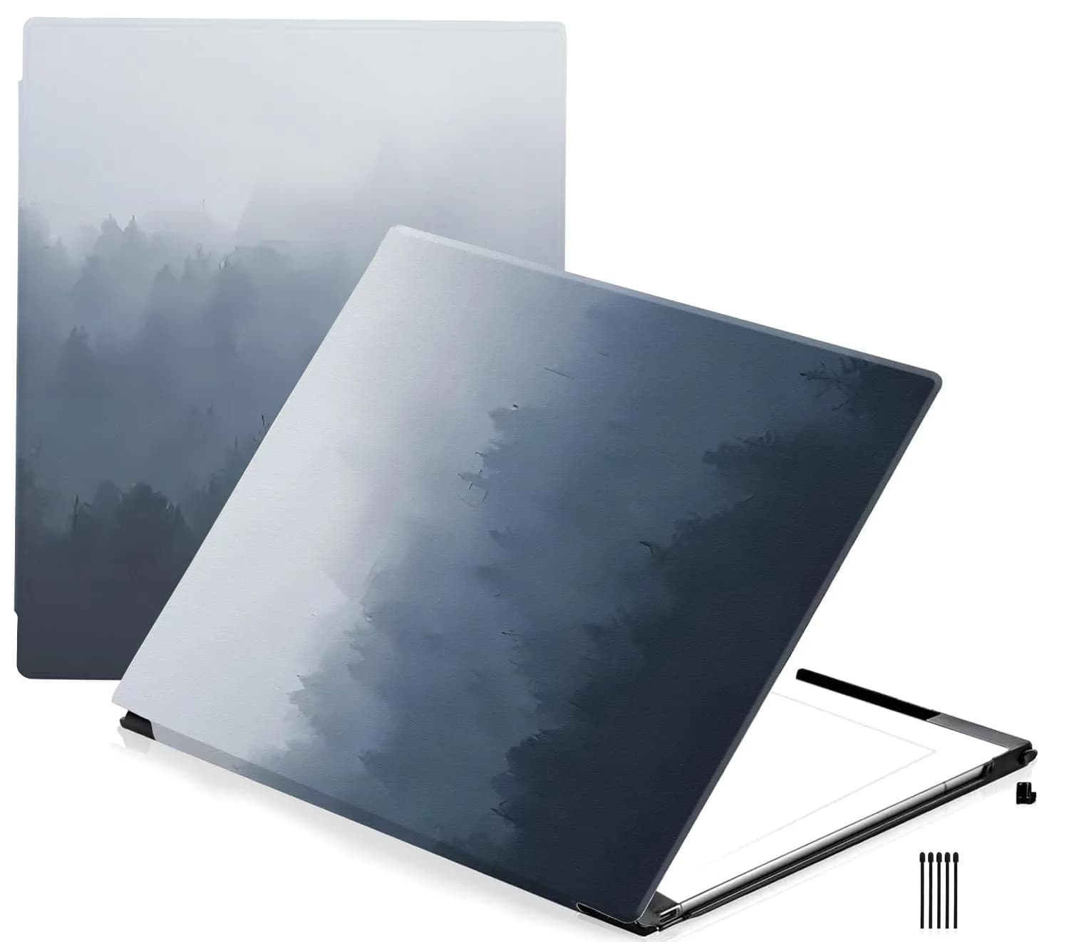 QIOFEARTH Case for Remarkable 2 Paper Tablet 10.3" 2020 | Slim Protective Cover with Pen Holder — Misty Jungle