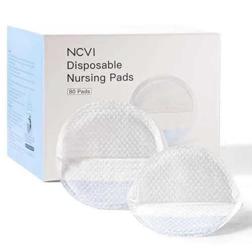 NCVI Super Absorbent Nursing Pads 180 Count | Stay Dry & Leakproof for Moms thumbnail 1