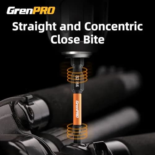 GRENPRO Impact Allen Wrench Drill Bit Set 2” Metric | Heavy Duty Hex Bits for Heavy Impact Use thumbnail 6