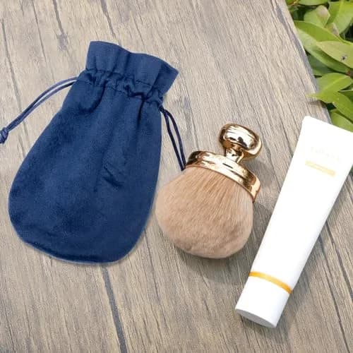 BABYSHEEP Extra Large Body Makeup Brush 3.2inch Rose Gold-Gold | Flawless Self Tan & Body Application thumbnail 7