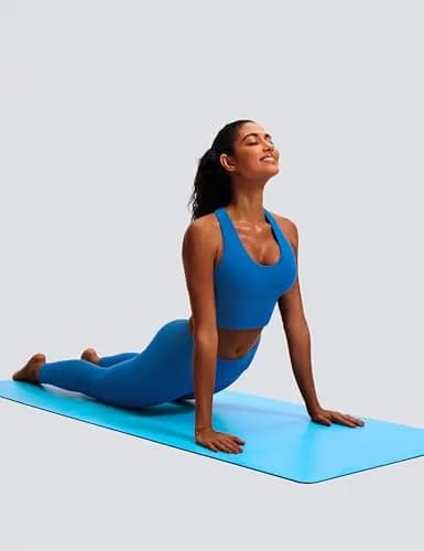 JOYSPELS Criss-Cross Sports Bra 75% Nylon, 25% Spandex | Soft, Supportive, Moisture-Wicking thumbnail 5