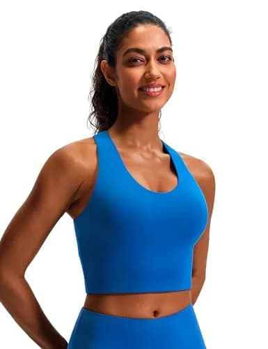 JOYSPELS Criss-Cross Sports Bra 75% Nylon, 25% Spandex | Soft, Supportive, Moisture-Wicking thumbnail 2