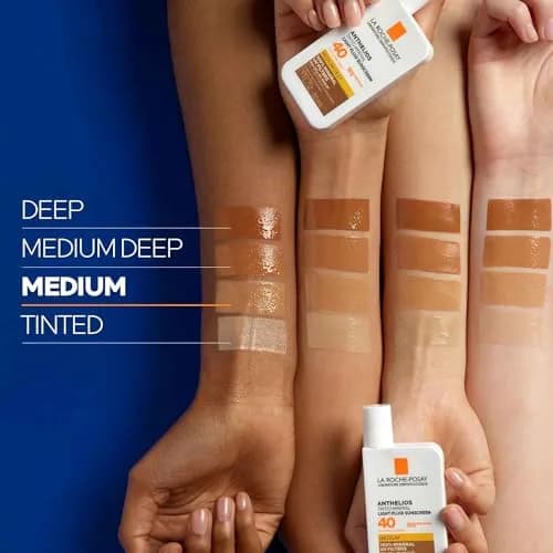 La Roche-Posay Anthelios Tinted Mineral Sunscreen SPF 40 Medium 51ml (1.7 Fl Oz) | Broad Spectrum UVA/UVB Protection thumbnail 4