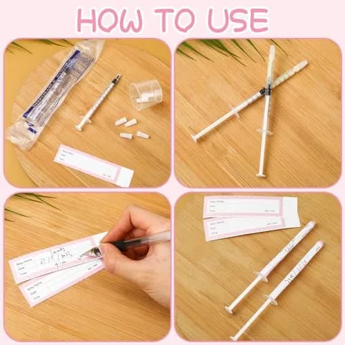 TrelaCo 1ml Colostrum Syringe Collection Kit with 20ml Cup & Stickers | Sterile, Needle-Free, 50-Count thumbnail 4