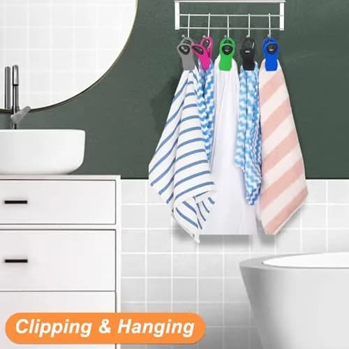 Jetmore 12 Pack Chip Clips | Strong Grip Food Storage Bag Clips for Kitchen & Office thumbnail 5