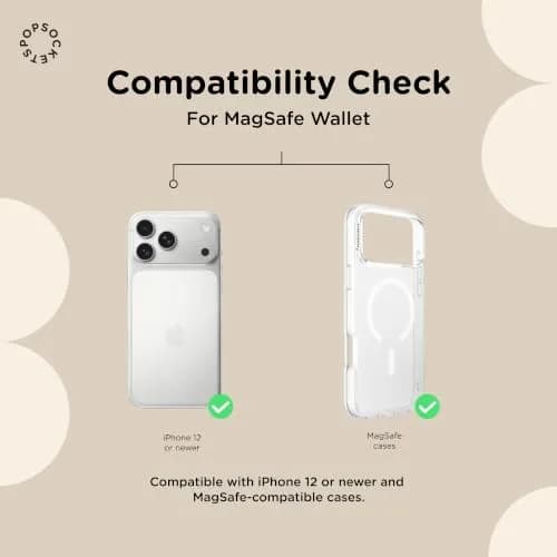 PopSockets Phone Wallet for MagSafe with Grip- Aurange | Slim Magnetic Wallet with Card Holder thumbnail 4
