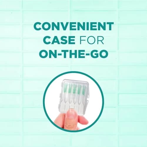 GUM Soft-Picks Original Interdental Picks 50 Count | Gentle Plaque & Food Removal for Sensitive Gums thumbnail 4