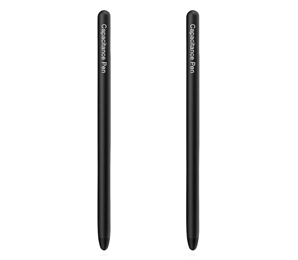 thexxa Universal Stylus Pen for Samsung Galaxy Tab A7/A8/A9 Series & iPad/Android/Microsoft Devices, Gray (1 pcs) — 2 pcs black