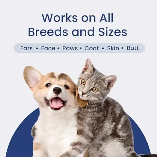 PAWSPIK Premium Pet Wipes for Dogs & Cats, Large 400 Count | Hypoallergenic, Unscented, Made in USA thumbnail 6
