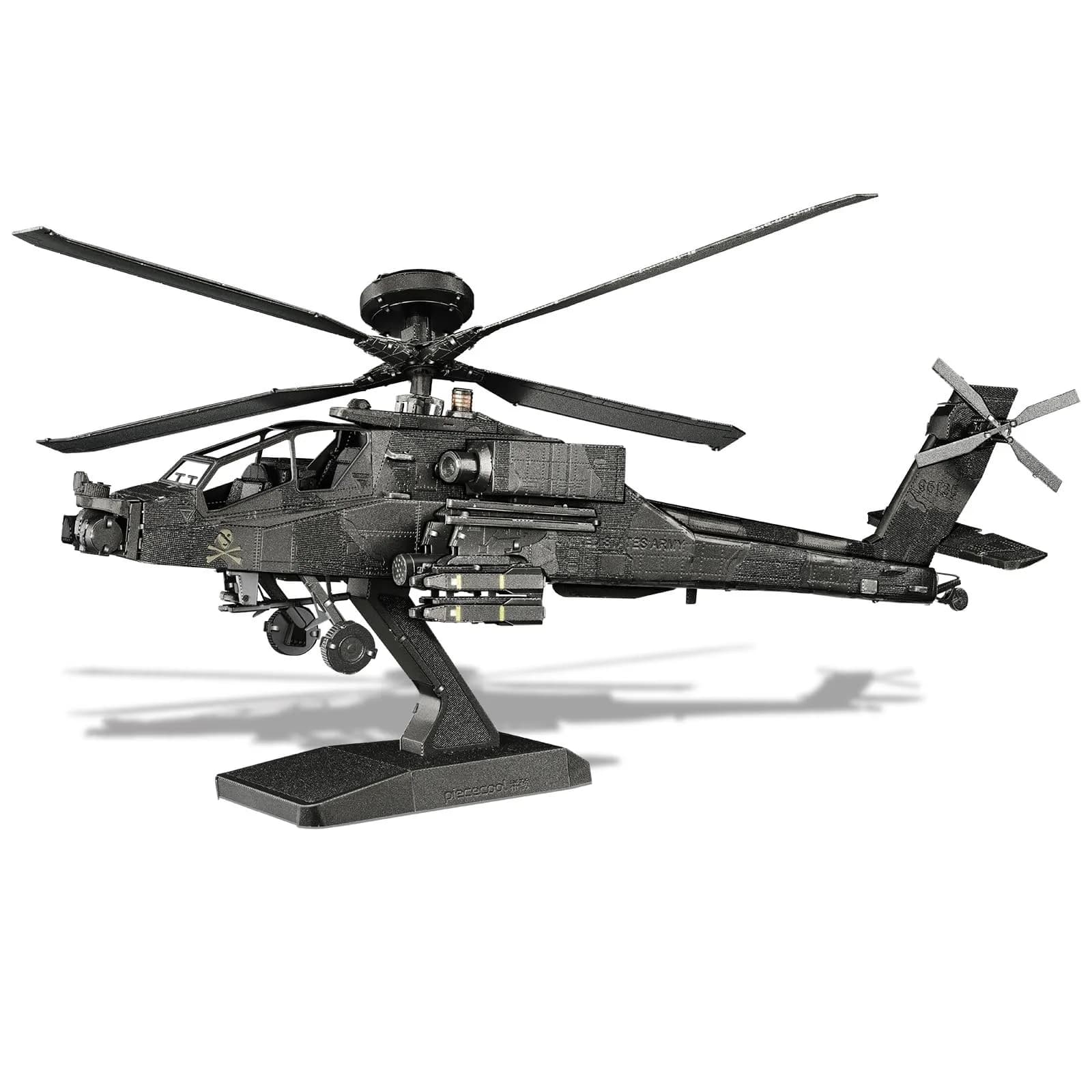 Piececool AH-64 Apache 3D Metal Model Kit 145 Pcs | Educational STEM Building Toy - main product image