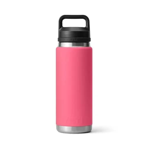 YETI Rambler 26 oz Bottle with Chug Cap, Tropical Pink | 790ml (26 fl oz) Vacuum Insulated Stainless Steel thumbnail 7