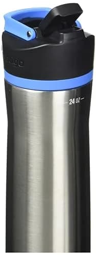Contigo Cortland Chill 2.0 Stainless Steel Water Bottle 710ml | Spill-Proof, Keeps Drinks Cold 24H thumbnail 2