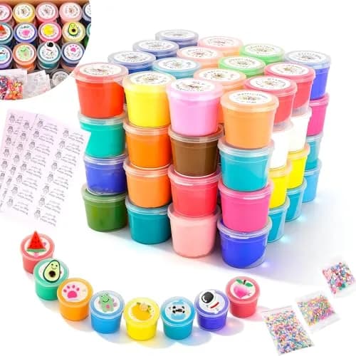 tuupowana Mini Butter Slime 30ml | Scented, Soft & Non-Sticky Stress Relief Toy for Kids thumbnail 1