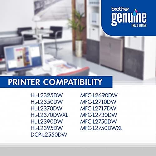 Brother Genuine TN760 High Yield Black Toner Cartridge (3-Pack) | Prints 3000 Pages Per Cartridge thumbnail 6