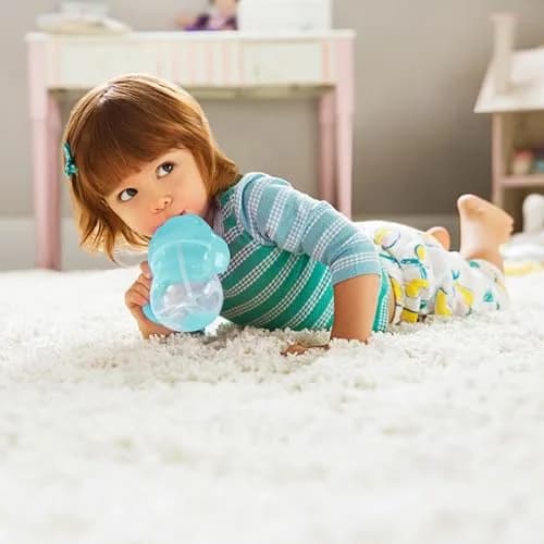 Munchkin Any Angle Sippy Cup 7oz | Spill Proof Weighted Straw for Toddlers thumbnail 2