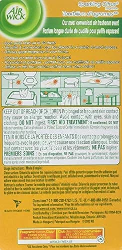 Air Wick Stick Ups Air Freshener Sparkling Citrus | 4.2 oz (119 ml) | Odor Eliminator for Small Spaces thumbnail 2