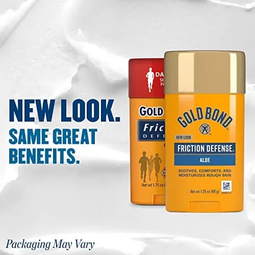 Gold Bond Friction Defense Stick with Aloe, 100g (3.5 oz) Pack of 2 | Prevents Chafing & Soothes Skin thumbnail 2