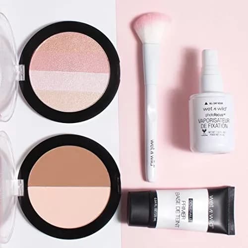 wet n wild MegaGlo Contour Palette Dulce De Leche 2 Count | Sculpted Face Contour & Highlight Kit thumbnail 8